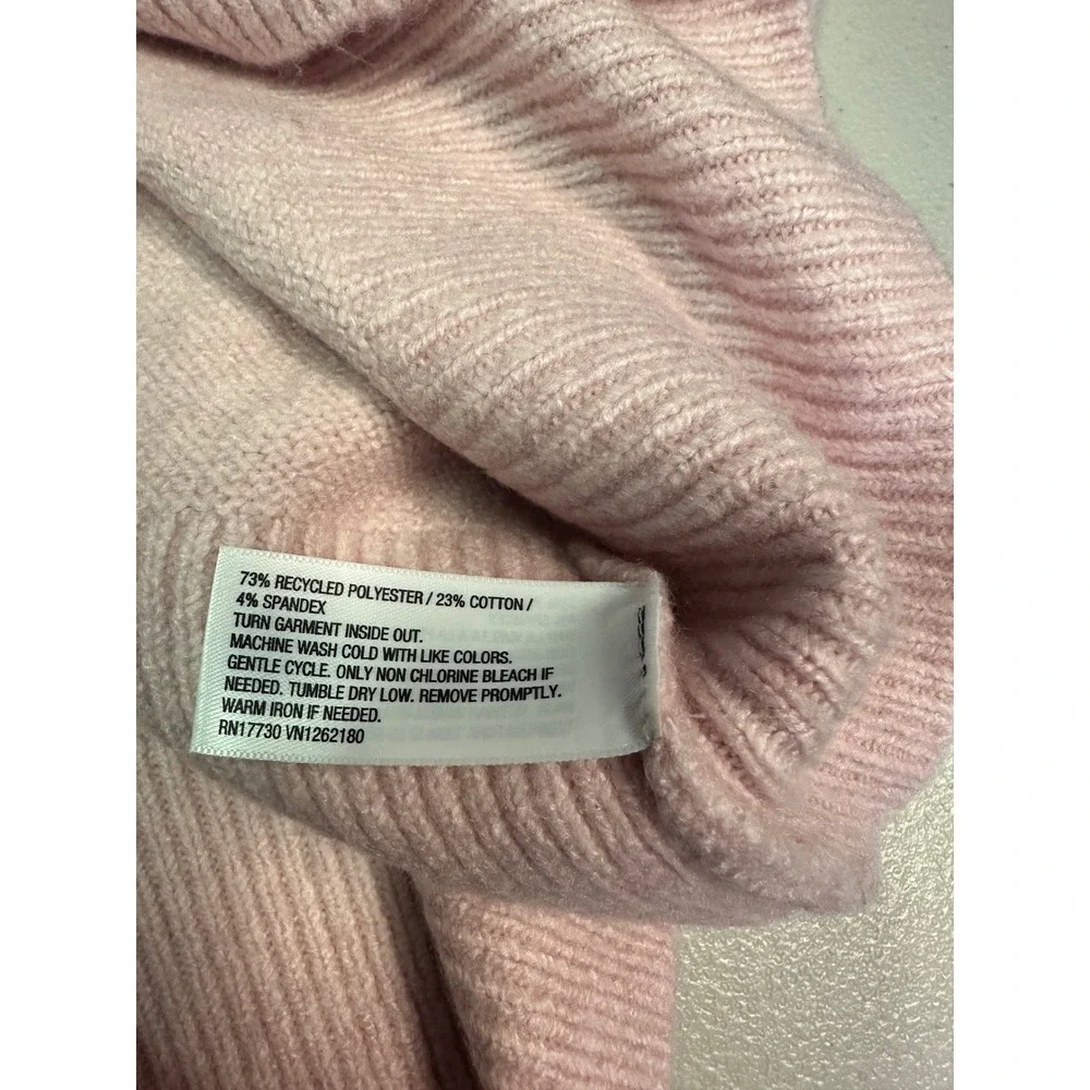 A New Day Womens Pink Heart Button Front Cardigan Sweater 3X New With Tags
